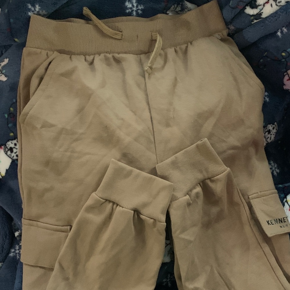 Kenneth Cole Light Brown Jogger Pants